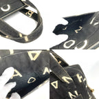 Chanel Handbag Pattern Icon CC Logo Canvas Black — view 8