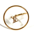Louis Vuitton Ring Eclipse Bague LV Metal Gold