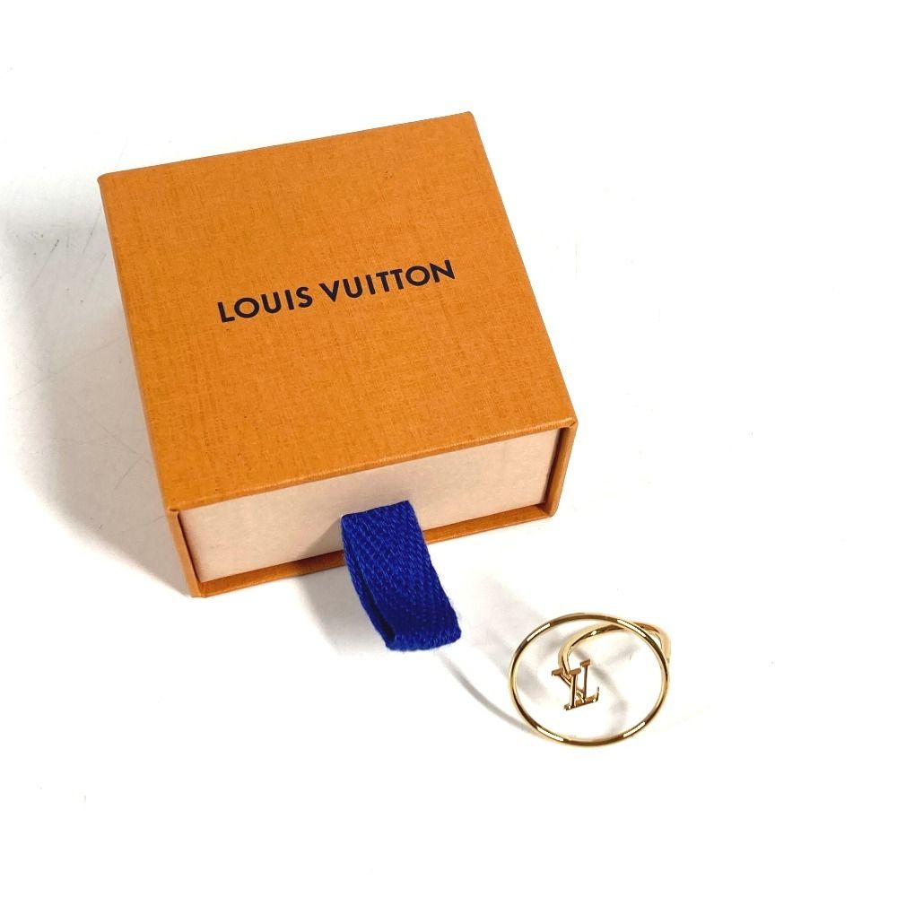 Louis Vuitton Ring Eclipse Bague LV Metal Gold