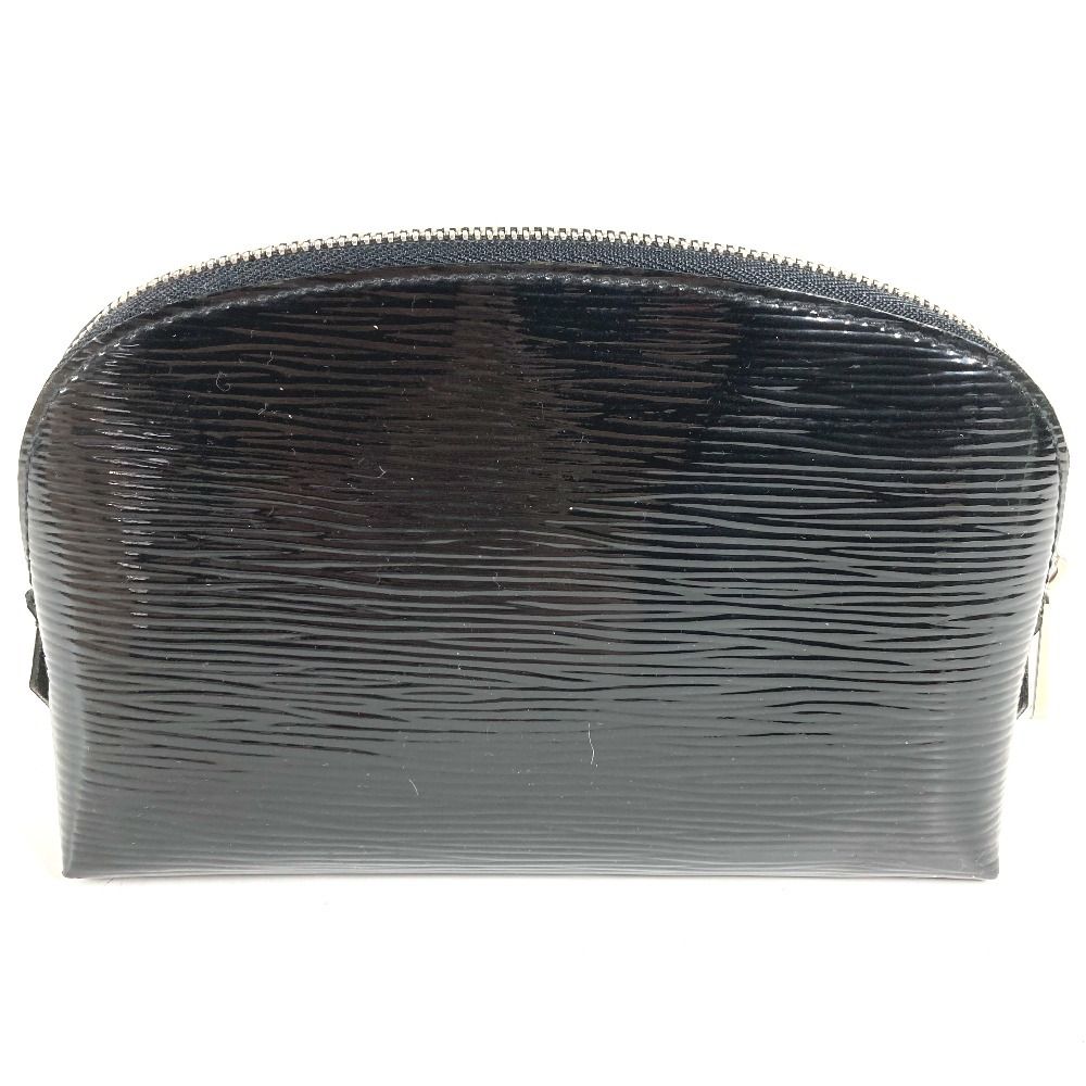Louis Vuitton Makeup Pouch Pochette Cosmetic Epi Electric Cles the Noir Black — view 2