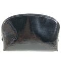 Louis Vuitton Makeup Pouch Pochette Cosmetic Epi Electric Cles the Noir Black