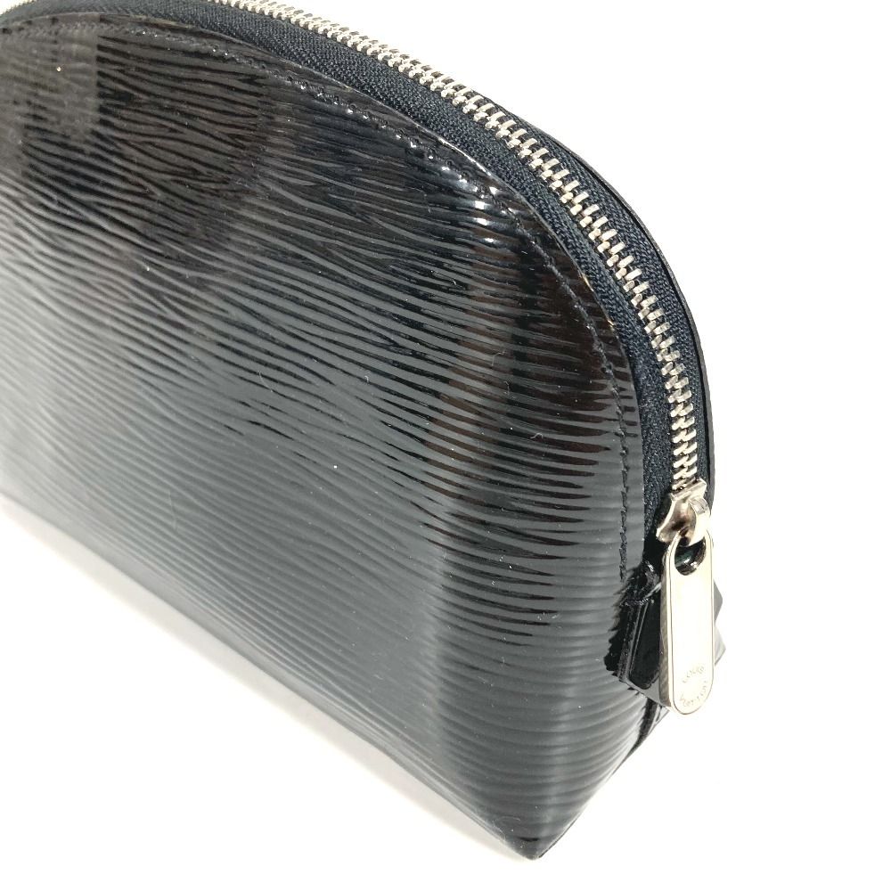 Louis Vuitton Makeup Pouch Pochette Cosmetic Epi Electric Cles the Noir Black — view 5