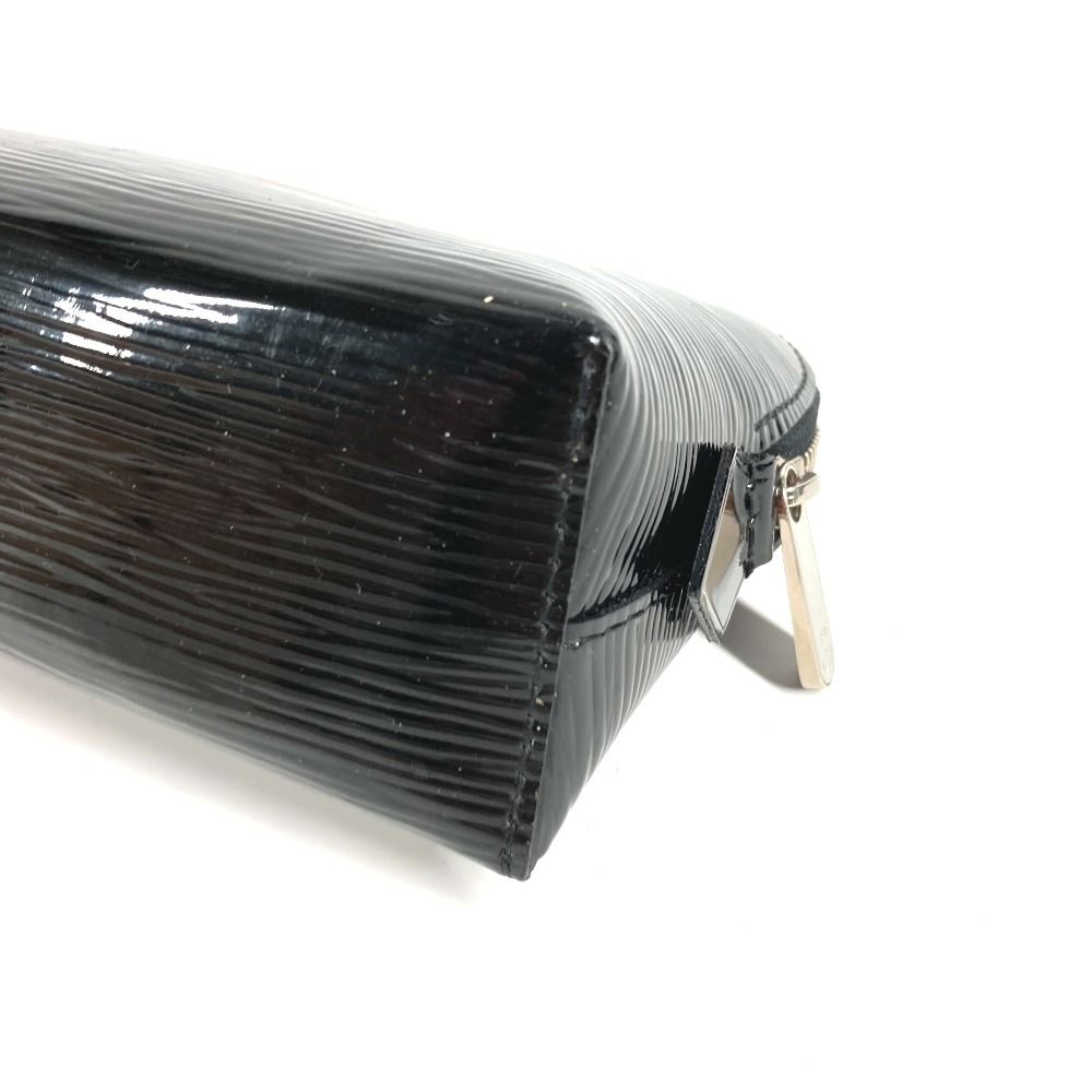 Louis Vuitton Makeup Pouch Pochette Cosmetic Epi Electric Cles the Noir Black — view 7