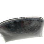 Louis Vuitton Makeup Pouch Pochette Cosmetic Epi Electric Cles the Noir Black — view 3