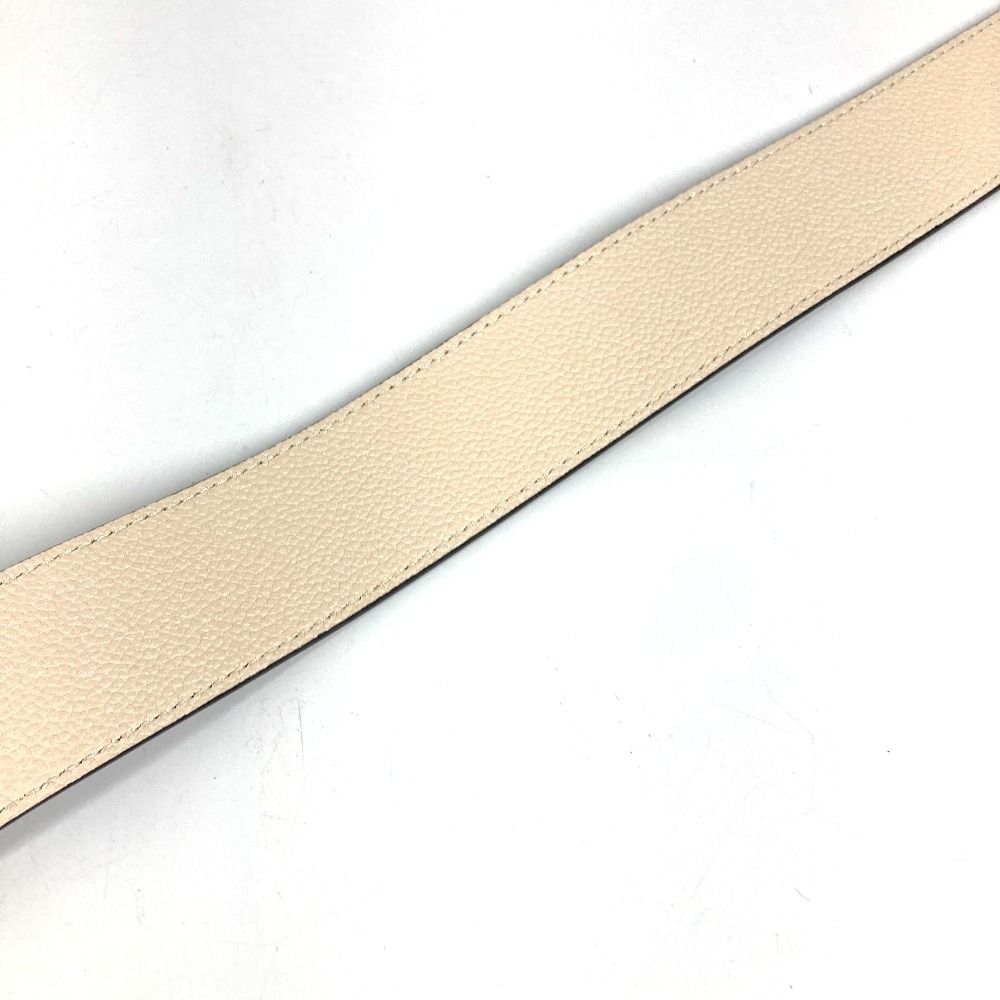 Louis Vuitton Shoulder Strap Logo Leather Black — view 6