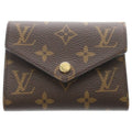 Louis Vuitton Monogram Portefeuille Victorine Trifold Wallet Brown Rose Valley