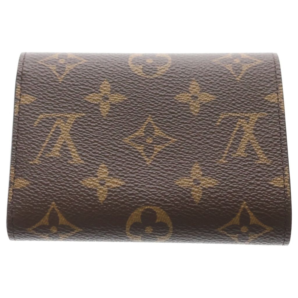 Louis Vuitton Monogram Portefeuille Victorine Trifold Wallet Brown Rose Valley — view 2