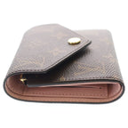 Louis Vuitton Monogram Portefeuille Victorine Trifold Wallet Brown Rose Valley — view 3