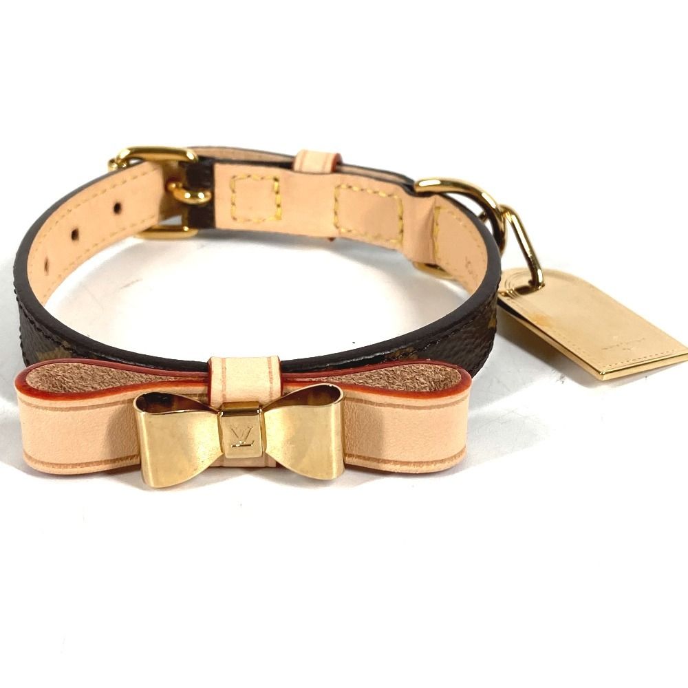 Louis Vuitton Collar Collier Baxter XS Monogram Canvas Brown