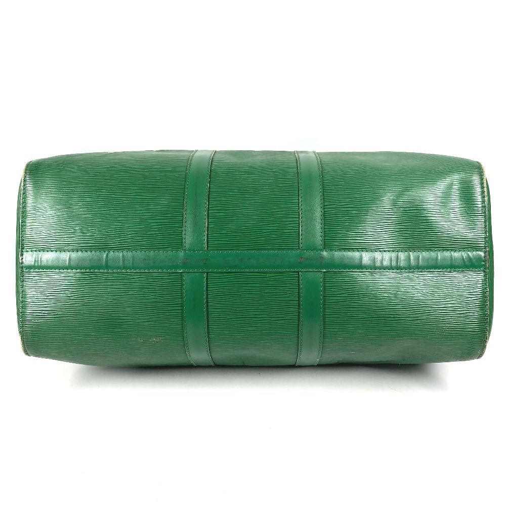 Louis Vuitton Boston Bag Keepall 45 Epi Leather Borneo Green — view 5