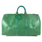 Louis Vuitton Boston Bag Keepall 45 Epi Leather Borneo Green