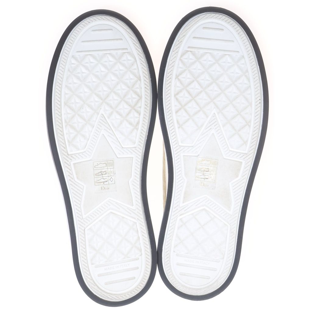 Dior Walk'n Canvas Platform Sneakers Beige — view 5