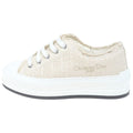 Dior Walk'n Canvas Platform Sneakers Beige