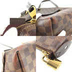 Louis Vuitton Tote Jena MM Shoulder MM Damier Canvas Ebene Brown — view 9
