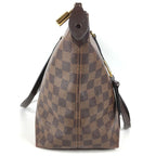 Louis Vuitton Tote Jena MM Shoulder MM Damier Canvas Ebene Brown — view 4