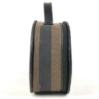 Fendi Handbag Pecan Logo Leather Khaki — view 4