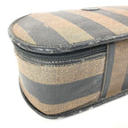 Fendi Handbag Pecan Logo Leather Khaki — view 7