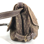 Louis Vuitton Shoulder Bag Saumur 30 Monogram Mini Lin Canvas Brown — view 3