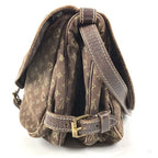 Louis Vuitton Shoulder Bag Saumur 30 Monogram Mini Lin Canvas Brown — view 4