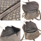 Louis Vuitton Shoulder Bag Saumur 30 Monogram Mini Lin Canvas Brown — view 8