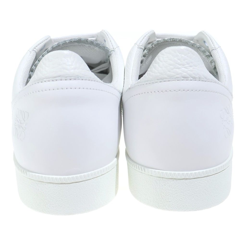 Loewe Anagram Leather Low Cut Sneakers White — view 3