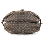 Louis Vuitton Shoulder Bag Saumur 30 Monogram Mini Lin Canvas Brown — view 5