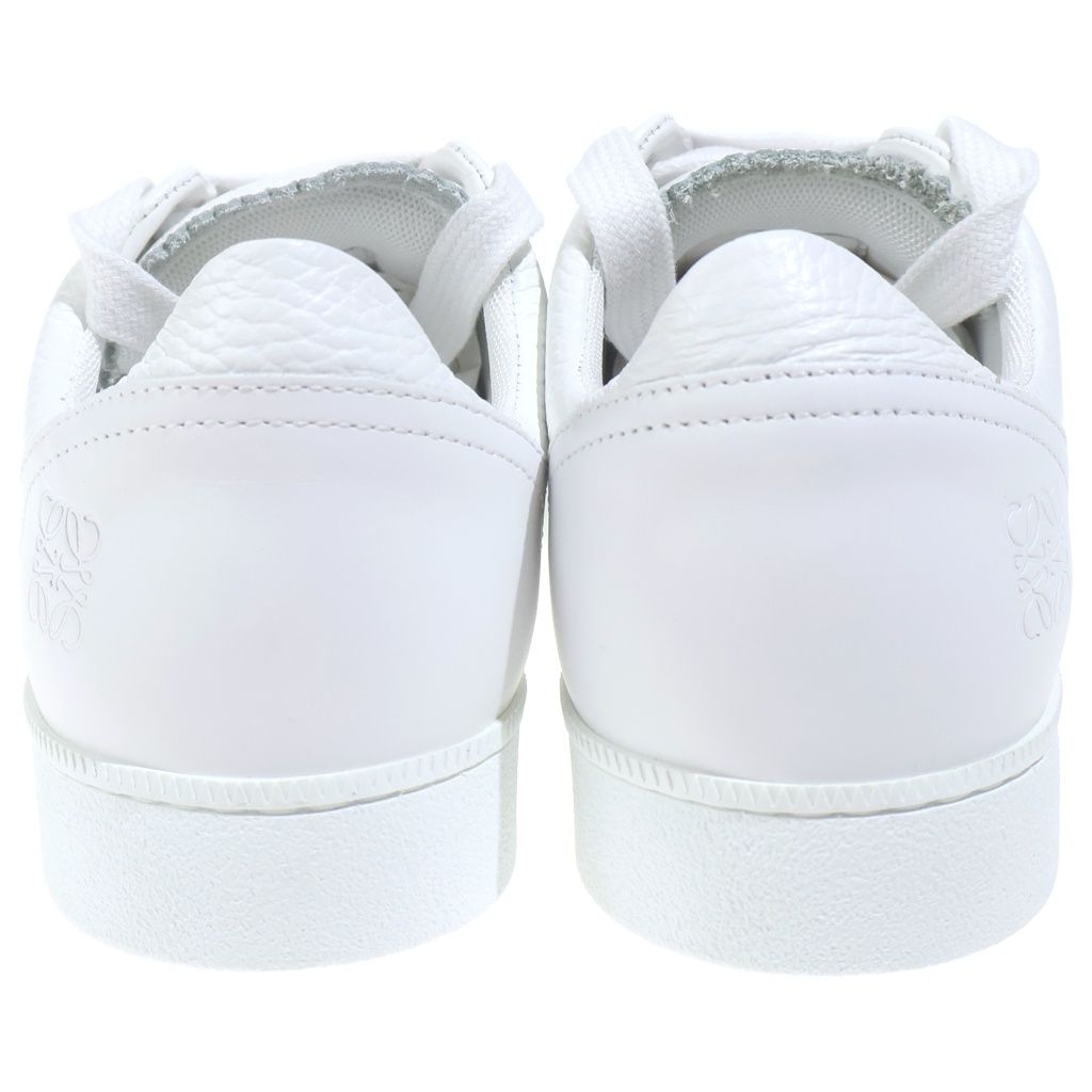 Loewe Anagram Leather Low Cut Sneakers White — view 3