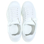 Loewe Anagram Leather Low Cut Sneakers White — view 4