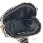 Prada Tall Pet Logo Pouch Nylon Black — view 5