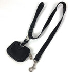 Prada Tall Pet Logo Pouch Nylon Black — view 2