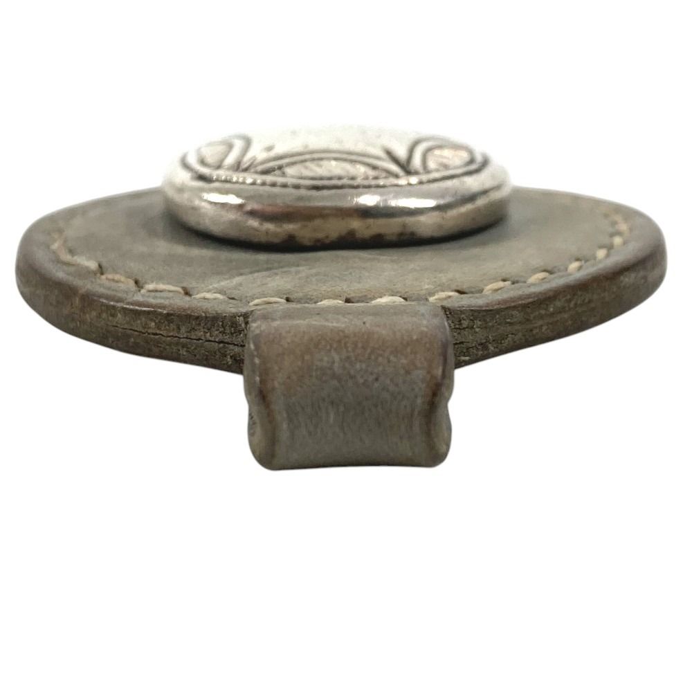 Hermes Pendant Touareg Leather Silver — view 5