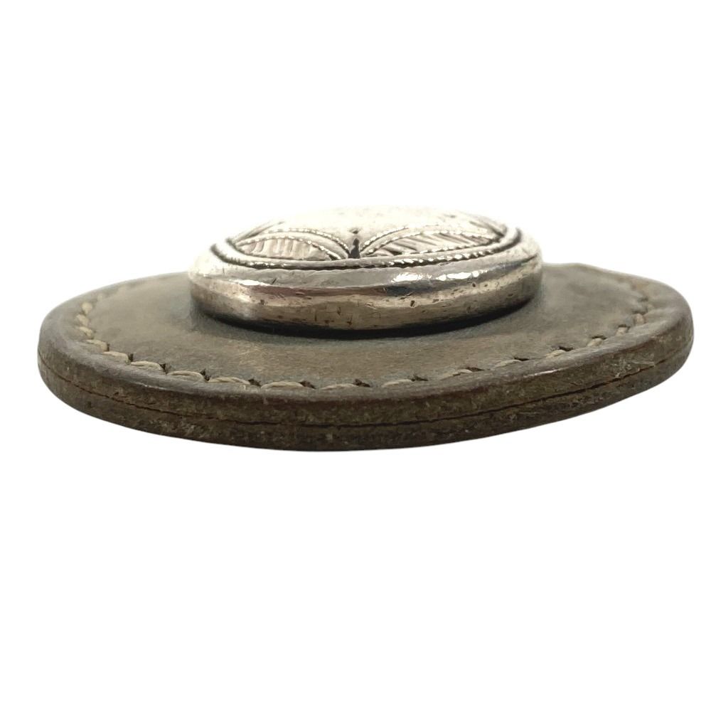 Hermes Pendant Touareg Leather Silver — view 6