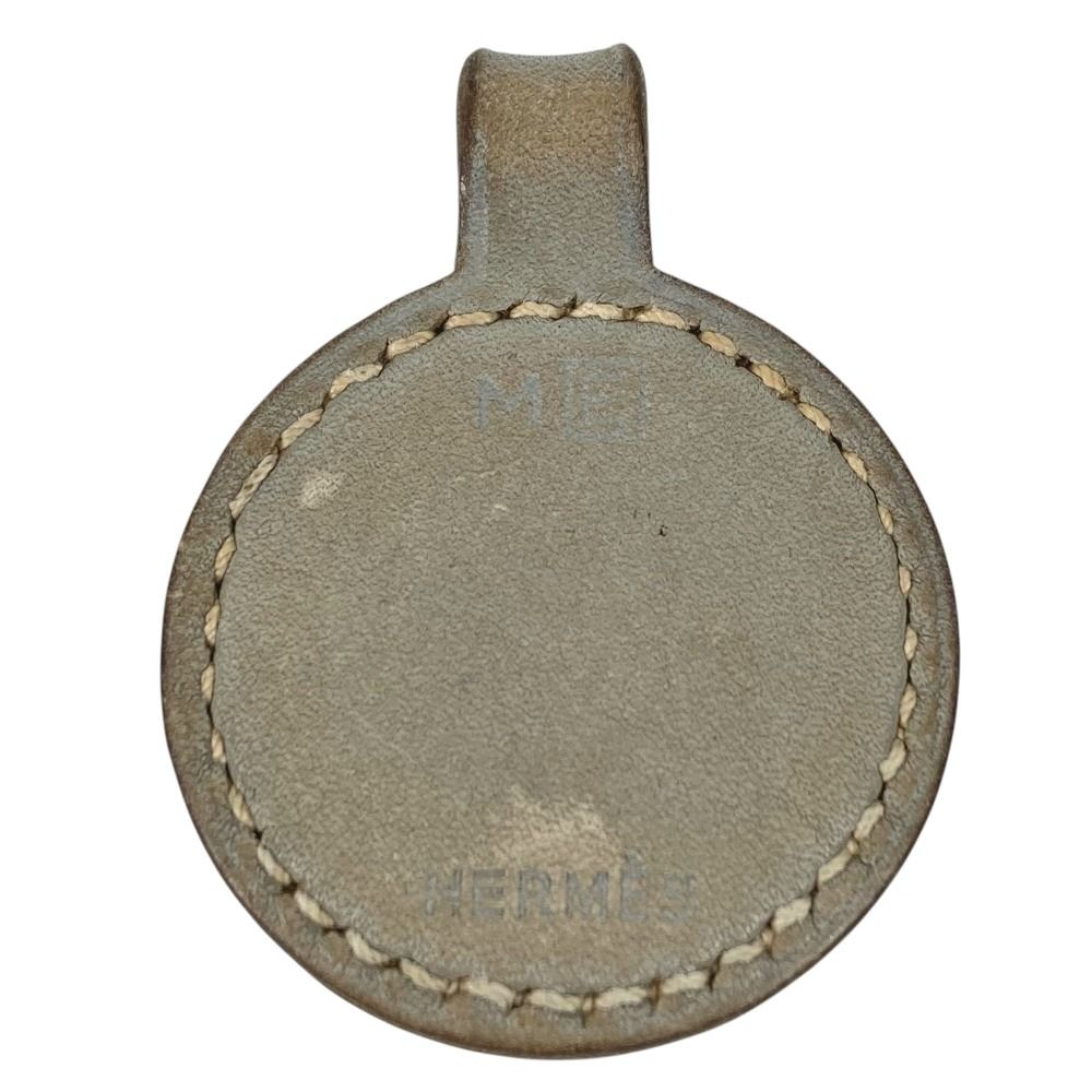 Hermes Pendant Touareg Leather Silver — view 2