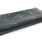Louis Vuitton Wallet Zippy Vertical Leather Black — view 4