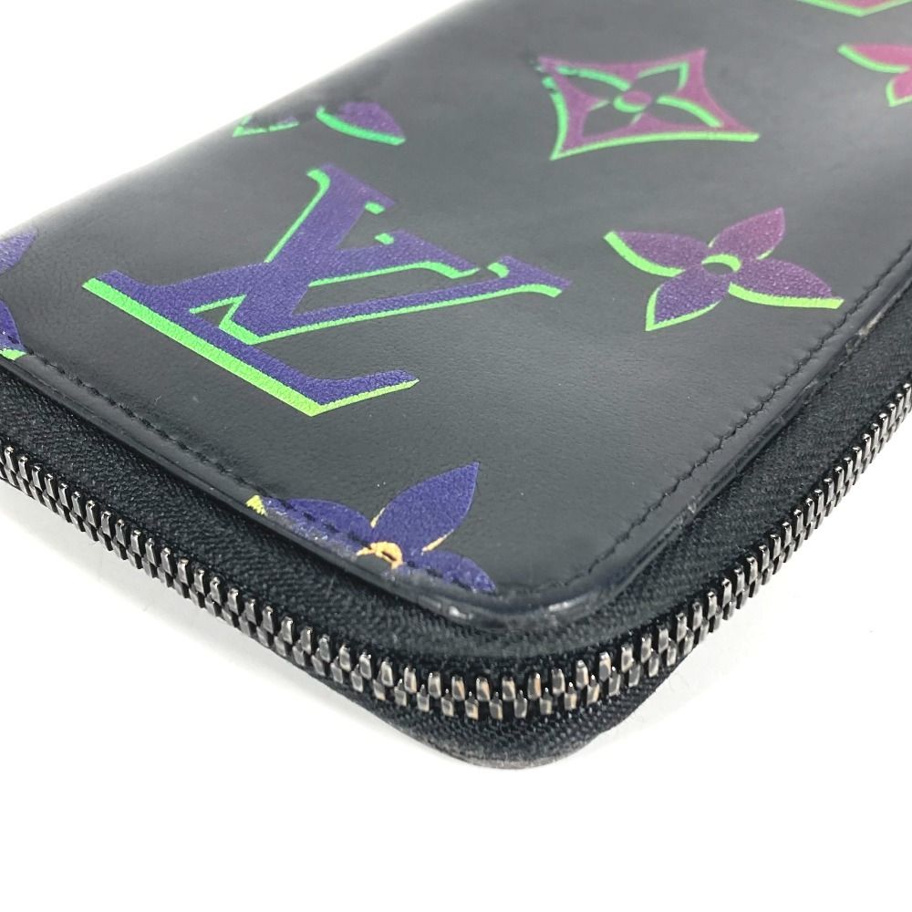 Louis Vuitton Wallet Zippy Vertical Leather Black — view 3