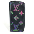 Louis Vuitton Wallet Zippy Vertical Leather Black