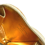 Louis Vuitton Coin Case Portomonecle Leather Gold — view 6