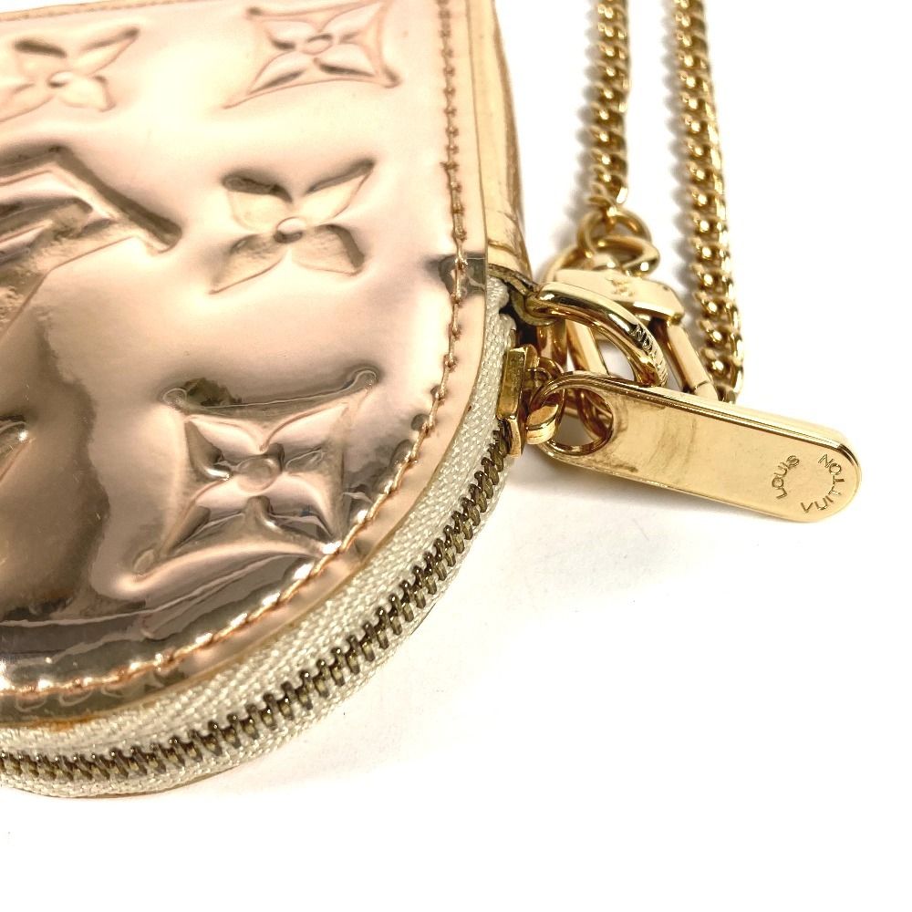 Louis Vuitton Coin Case Portomonecle Leather Gold — view 5
