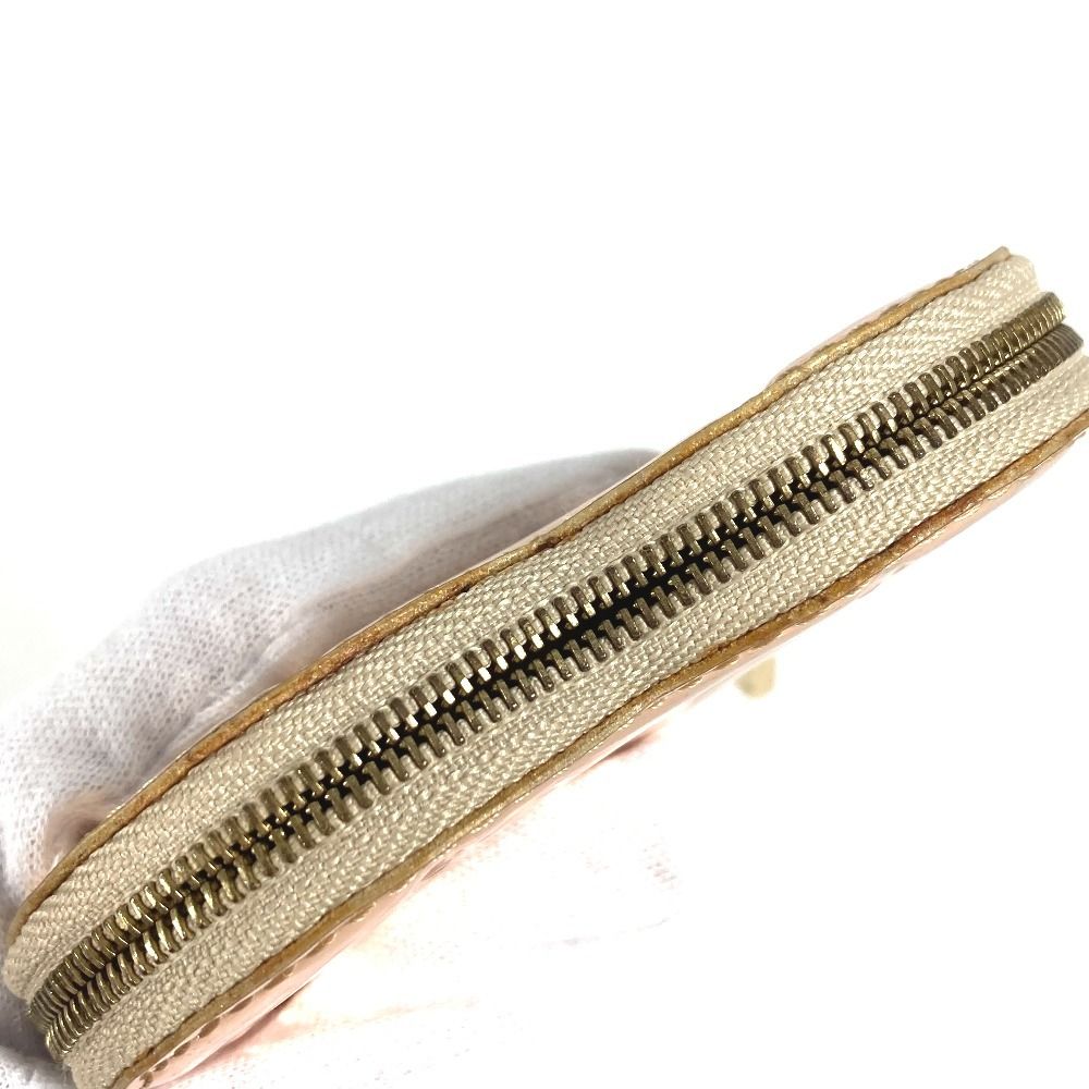 Louis Vuitton Coin Case Portomonecle Leather Gold — view 7