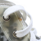 Dior Shawn Stussy High Top Sneaker Noir Oblique Pattern Cut Sneakers Gray — view 6