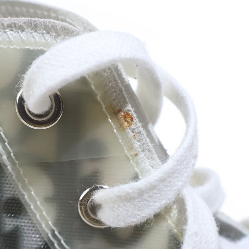 Dior Shawn Stussy High Top Sneaker Noir Oblique Pattern Cut Sneakers Gray — view 6
