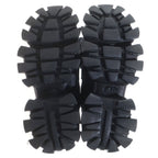 Prada Cloudbust Thunder Knit Fabric Sneakers Low Cut Shoes Black — view 5