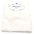 Prada Studded Tessuto Nylon Silver Backpack Black — view 8