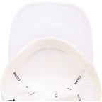 Celine Cotton Gabardine Baseball Cap White — view 5