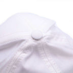 Celine Cotton Gabardine Baseball Cap White — view 8