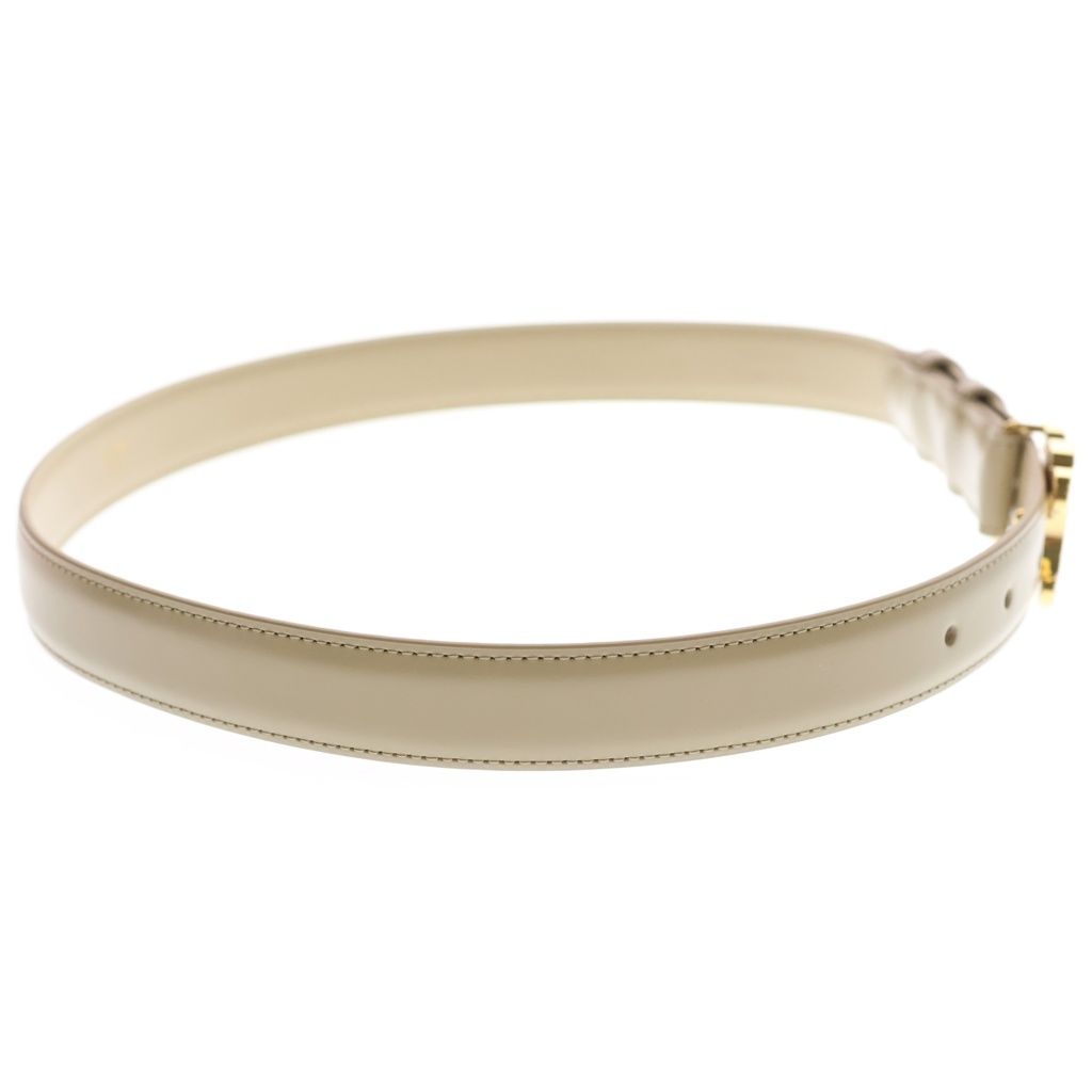 Celine Medium Triomphe Belt Leather Beige — view 3