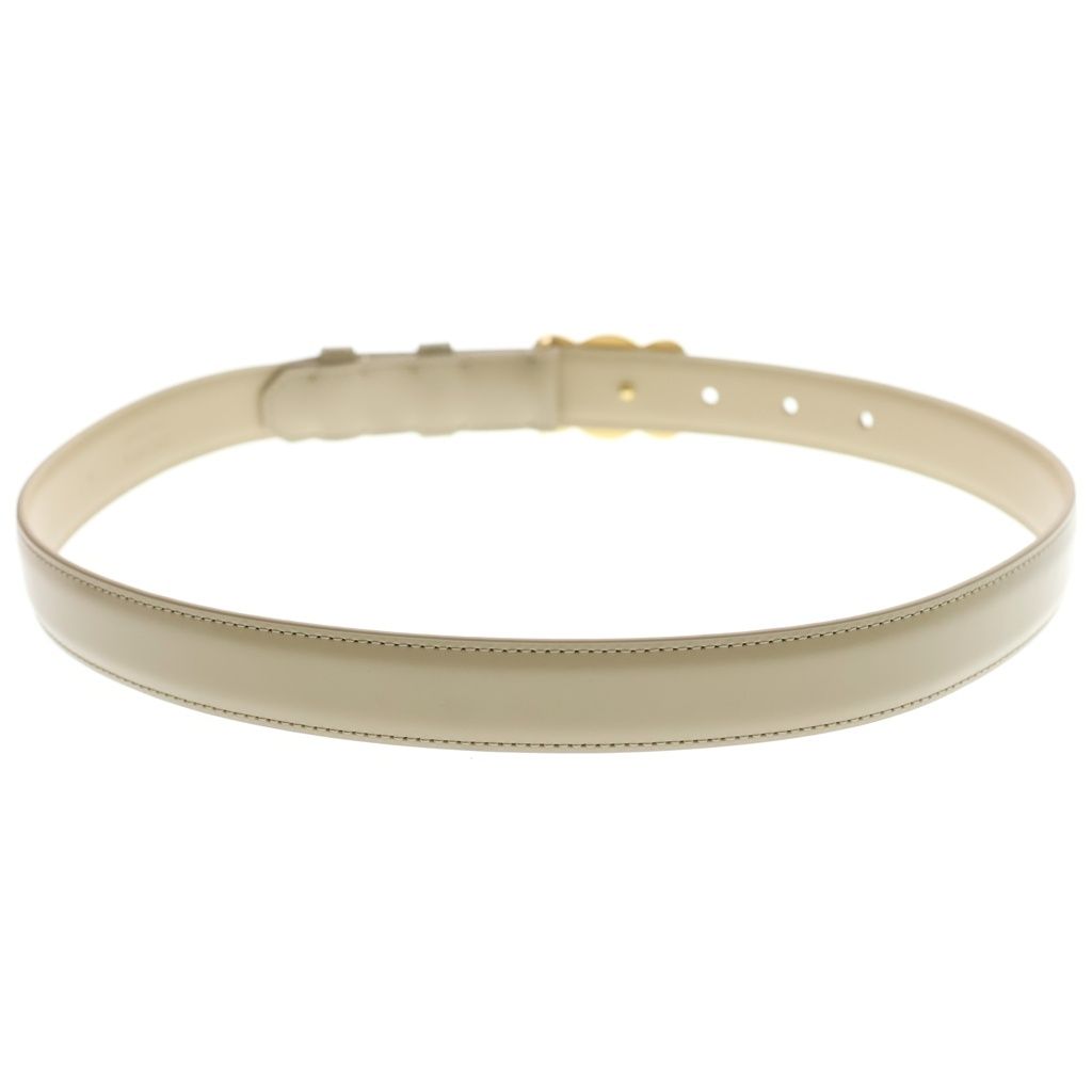 Celine Medium Triomphe Belt Leather Beige — view 2