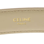 Celine Medium Triomphe Belt Leather Beige — view 5