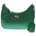 Prada Re Edition Saffiano Leather 2-Way Shoulder Bag Green