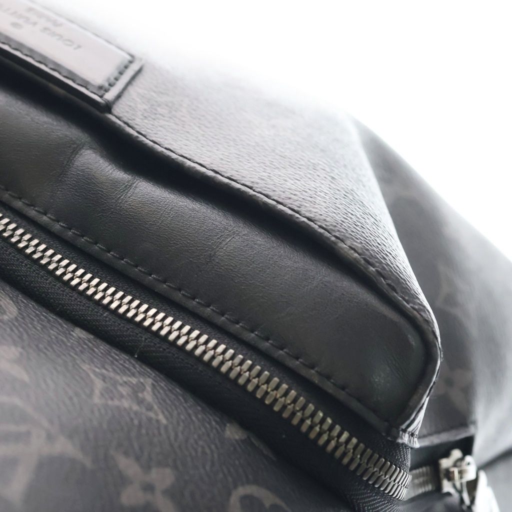 Louis Vuitton Monogram Eclipse Apollo Backpack Black — view 6